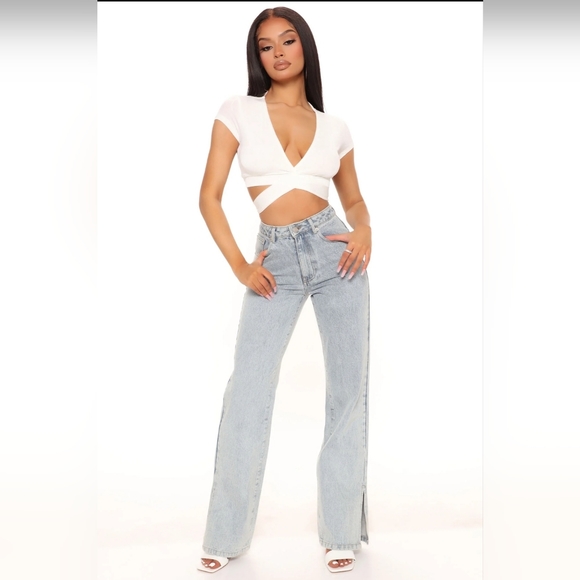 Fashion Nova- Love Tree Slinky Top *Nwt* - Picture 2 of 11